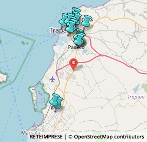 Mappa Zona Industriale, 91100 Trapani TP, Italia (8.7315)