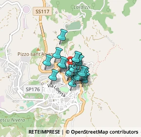 Mappa Via Anna Salamone, 98073 Mistretta ME, Italia (0.2305)