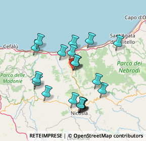 Mappa Via Anna Salamone, 98073 Mistretta ME, Italia (15.633)