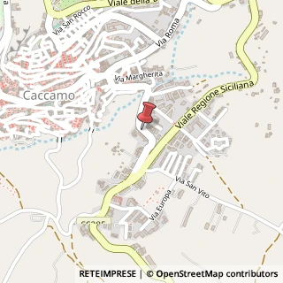 Mappa Via del carmine 37, 90012 Caccamo, Palermo (Sicilia)