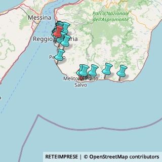 Mappa Via Nino Bixio, 89063 Melito di Porto Salvo RC, Italia (17.9885)