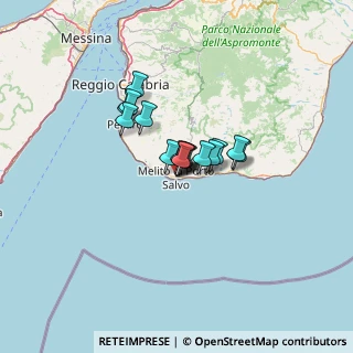 Mappa Via Nino Bixio, 89063 Melito di Porto Salvo RC, Italia (7.8025)