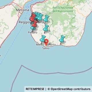 Mappa Via Nino Bixio, 89063 Melito di Porto Salvo RC, Italia (19.39)