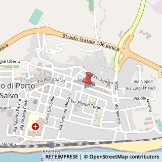 Mappa Via Nazionale, 88, 89063 Melito di Porto Salvo, Reggio di Calabria (Calabria)
