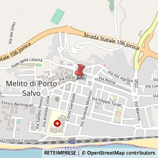 Mappa Corso Giuseppe Garibaldi, 270, 89063 Melito di Porto Salvo, Reggio di Calabria (Calabria)