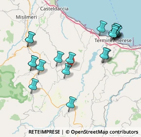 Mappa Via Marchese di Rudini, 90020 Ventimiglia di Sicilia PA, Italia (9.7715)