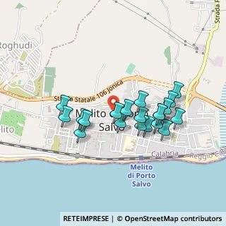 Mappa Via Enrico Fermi, 89063 Melito di Porto Salvo RC, Italia (0.44)