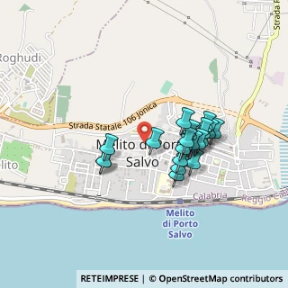 Mappa Via Enrico Fermi, 89063 Melito di Porto Salvo RC, Italia (0.4025)