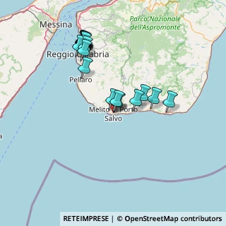 Mappa Via Enrico Fermi, 89063 Melito di Porto Salvo RC, Italia (16.987)
