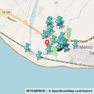Mappa Via Rumbolo, 89063 Melito di Porto Salvo RC, Italia (0.396)