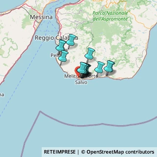 Mappa Via Rumbolo, 89063 Melito di Porto Salvo RC, Italia (7.46667)