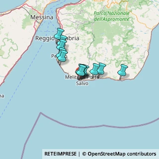 Mappa Via Rumbolo, 89063 Melito di Porto Salvo RC, Italia (9.56833)