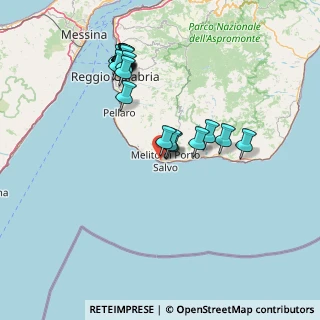 Mappa Via Rumbolo, 89063 Melito di Porto Salvo RC, Italia (16.9175)