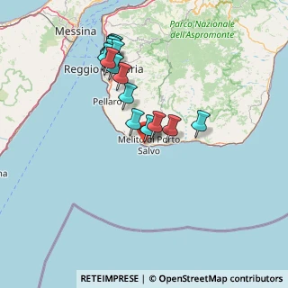Mappa Via Rumbolo, 89063 Melito di Porto Salvo RC, Italia (15.95063)