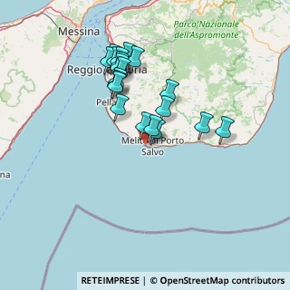 Mappa Via Lungomare dei Mille, 89063 Melito di Porto Salvo RC, Italia (14.5015)