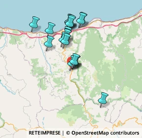 Mappa Via Normanni, 98073 Mistretta ME, Italia (7.089)