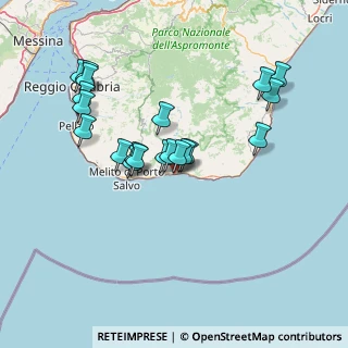 Mappa Via fondo vivo, 89030 Condofuri RC, Italia (15.3525)