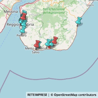 Mappa Via fondo vivo, 89030 Condofuri RC, Italia (21.89059)