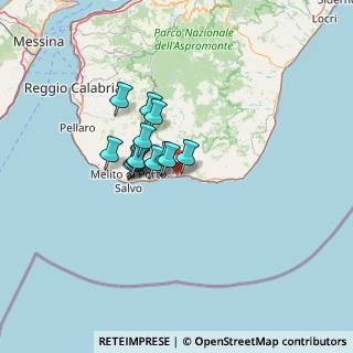 Mappa Via fondo vivo, 89030 Condofuri RC, Italia (9.26308)