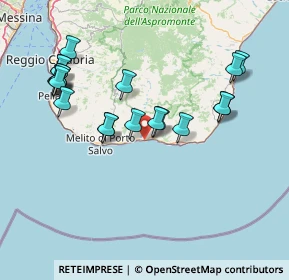 Mappa Via fondo vivo, 89030 Condofuri RC, Italia (17.6075)