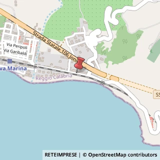 Mappa Piazza Sant'Antonio, 10, 89035 Bova Marina, Reggio di Calabria (Calabria)