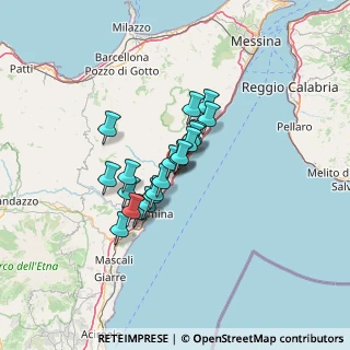 Mappa Sant'Alessio Siculo, 98030 Sant'Alessio Siculo ME, Italia (9.993)