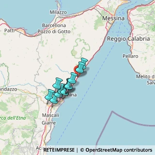 Mappa 98030 Sant'Alessio Siculo ME, Italia (11.3175)
