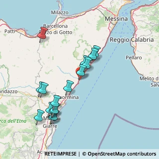 Mappa 98030 Sant'Alessio Siculo ME, Italia (17.55688)