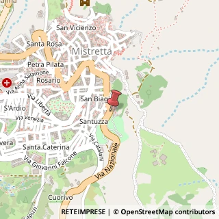 Mappa Via Nazionale, 76, 98073 Mistretta, Messina (Sicilia)