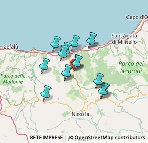 Mappa Via Luigi Settembrini, 98073 Mistretta ME, Italia (11.02438)