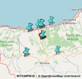 Mappa Via Luigi Settembrini, 98073 Mistretta ME, Italia (9.82857)