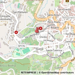 Mappa Via Libertà, 31, 98073 Mistretta, Messina (Sicilia)