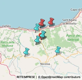 Mappa 98073 Mistretta ME, Italia (9.54833)