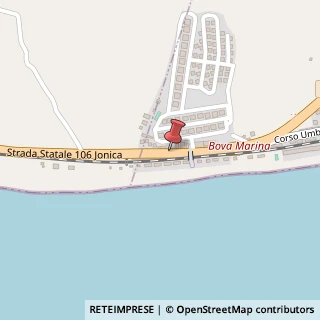 Mappa Via Guglielmo Marconi, 16, 89035 Bova Marina, Reggio di Calabria (Calabria)