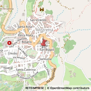 Mappa Via Fiume, 29/B, 98073 Mistretta, Messina (Sicilia)