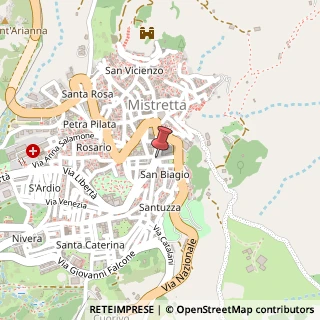 Mappa Via Libertà, 181, 98073 Mistretta, Messina (Sicilia)