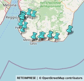 Mappa Via Peripoli n.68 e sede commerciale SS.106 al Km38 400, 89030 Condofuri RC, Italia (16.3845)