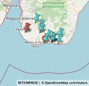 Mappa Via Peripoli n.68 e sede commerciale SS.106 al Km38 400, 89030 Condofuri RC, Italia (9.09857)