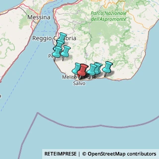 Mappa Via Stadio, 89063 Melito di Porto Salvo RC, Italia (7.79125)