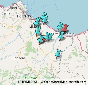 Mappa SP 6, 90020 Baucina PA, Italia (10.6255)