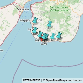 Mappa Via del Fulminante, 89063 Melito di Porto Salvo RC, Italia (7.93286)