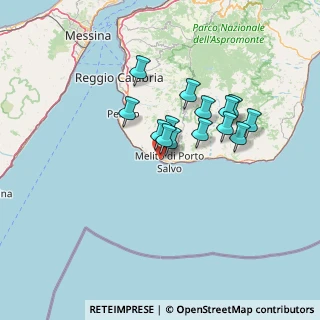 Mappa Via del Fulminante, 89063 Melito di Porto Salvo RC, Italia (11.58571)