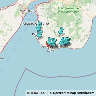 Mappa Via del Fulminante, 89063 Melito di Porto Salvo RC, Italia (9.67)