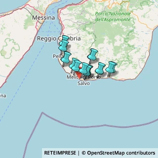 Mappa Via del Fulminante, 89063 Melito di Porto Salvo RC, Italia (8.68647)