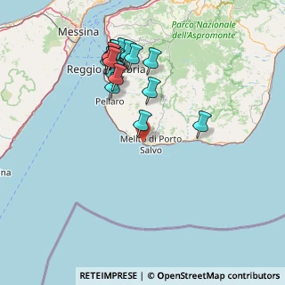 Mappa Via del Fulminante, 89063 Melito di Porto Salvo RC, Italia (18.252)