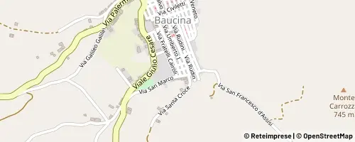 Mappa Baucina