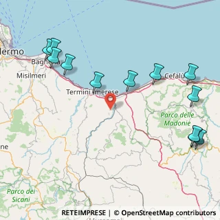 Mappa SP 21, 90020 Sciara PA, Italia (24.00417)