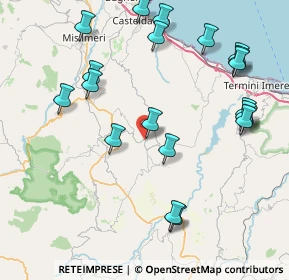 Mappa 90020 Baucina PA, Italia (10.467)