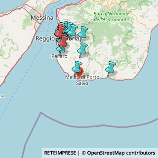 Mappa Via S. Leonardo, 89063 Melito di Porto Salvo RC, Italia (18.428)