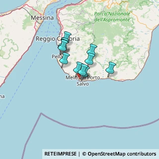 Mappa Via S. Leonardo, 89063 Melito di Porto Salvo RC, Italia (9.76364)
